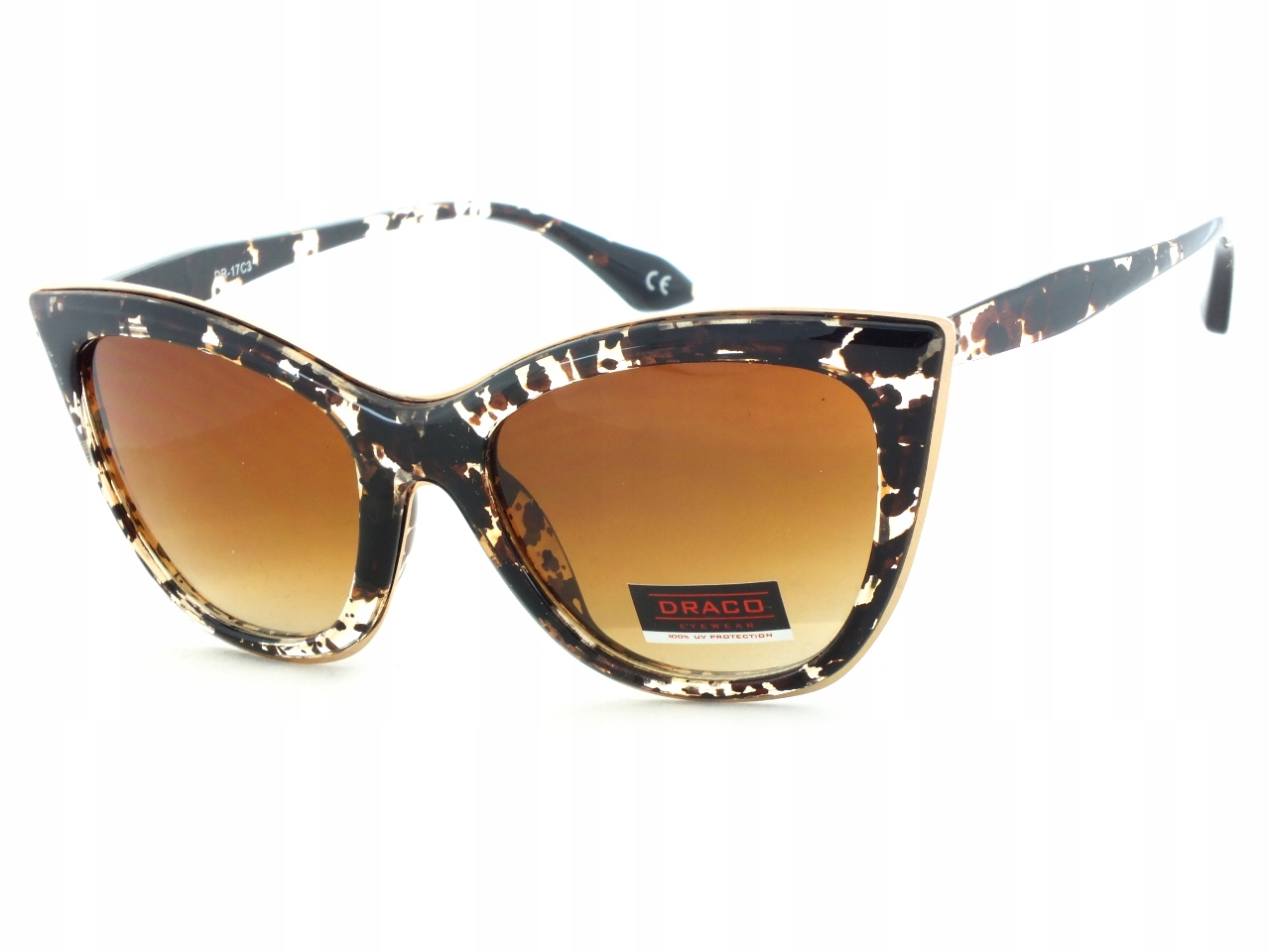 

Eleganckie Okulary słoneczne Damskie cat eyes Uv