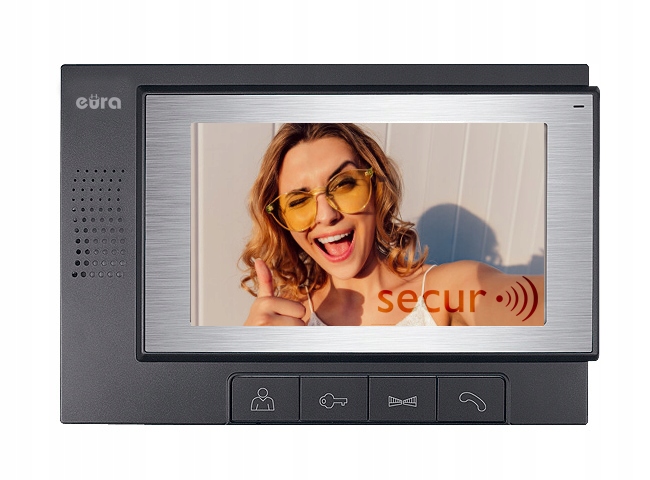 WIDEODOMOFON VIDEODOMOFON DOMOFON 3-RODZINNY 7'' Kod producenta 3x VDA-02A3 + VDA-24A3