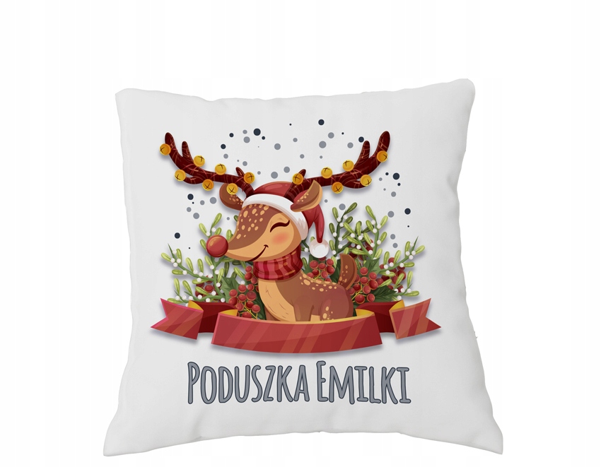 

Poduszka Święta Mikołajki Z Imieniem