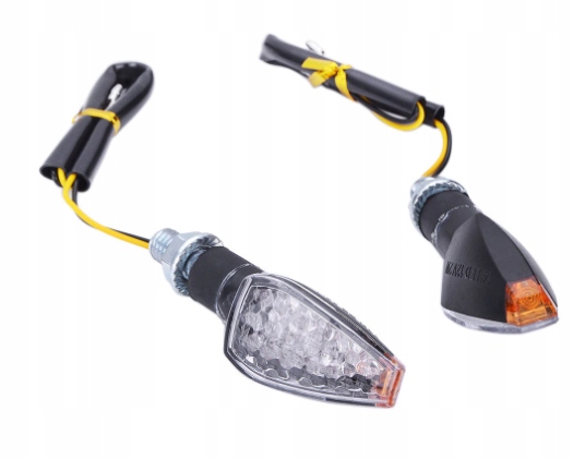 KIERUNKOWSKAZY LED MOTOCYKL STRZAŁKI TUNING 2szt Dopasowanie do pojazdu produkt uniwersalny