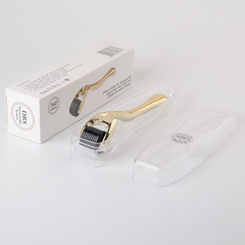 Derma Roller 540 Tytan Gold 1,0mm Mezoterapia Marka Moc Urody