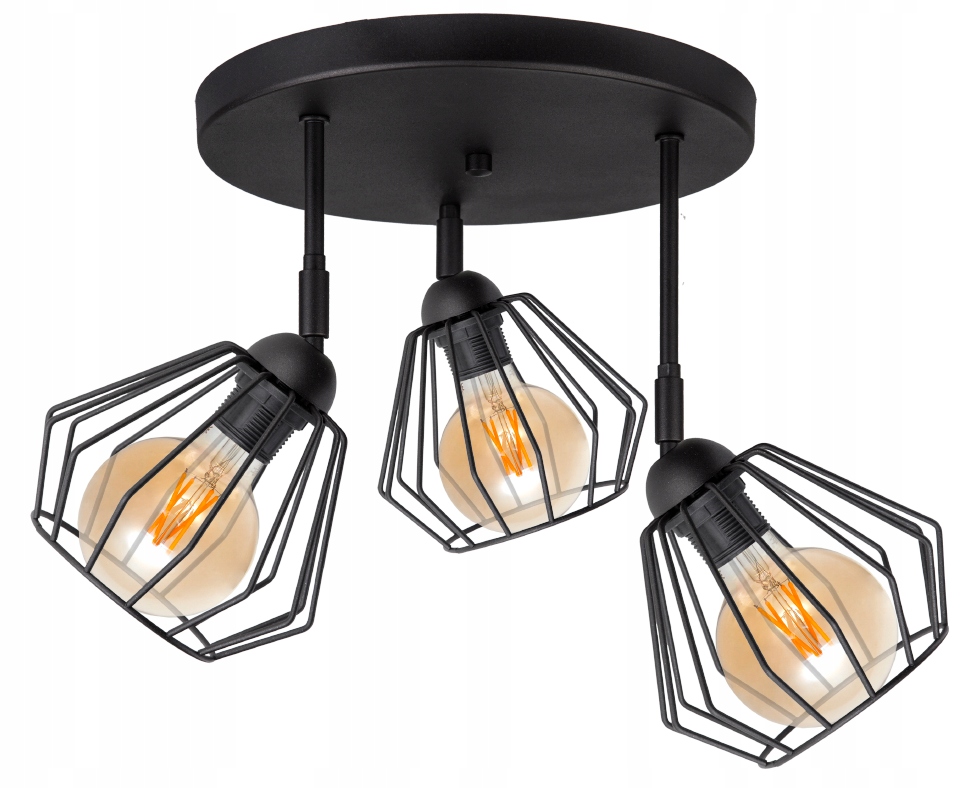 

Lampa Wisząca Sufitowa Żyrandol Brylant Loft Led