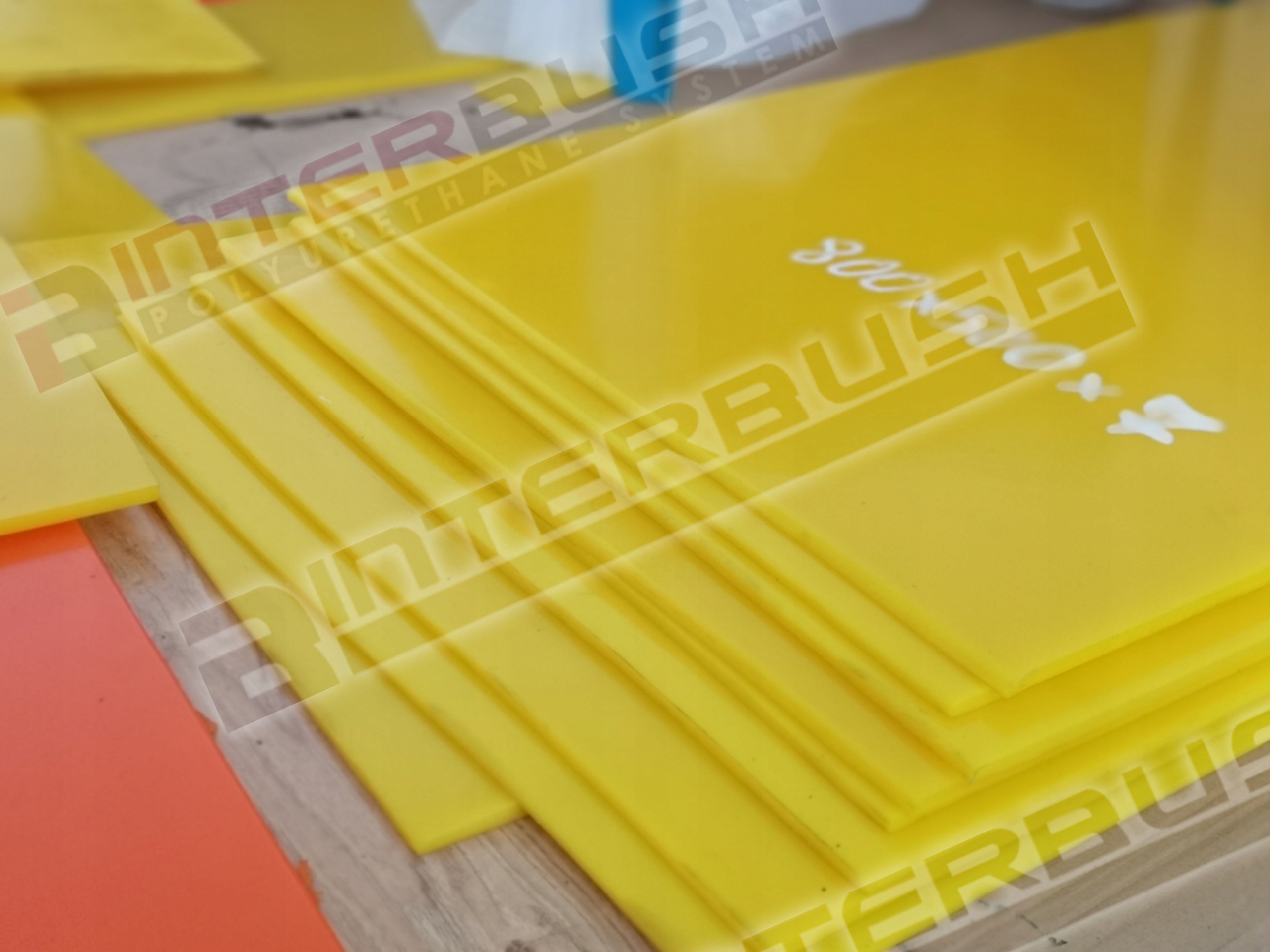 Płyta poliuretanowa elastomer 200x200x100mm PU Waga 6 kg