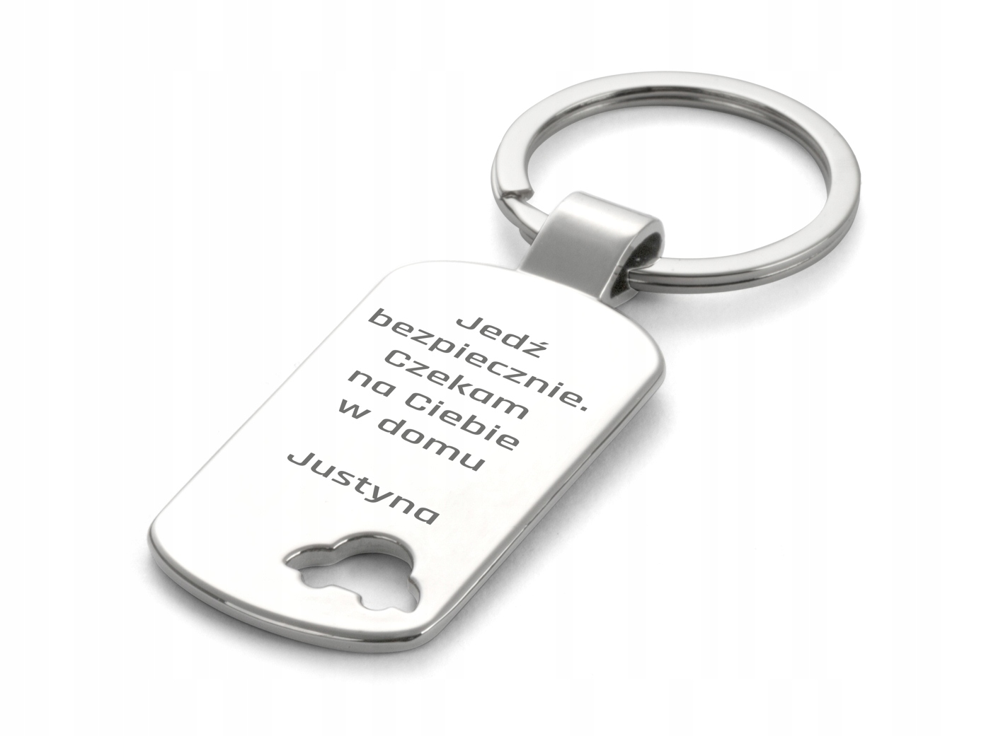 WALENTYNKI Brelok Breloczek AUTO dedykacja Grawer Marka inna