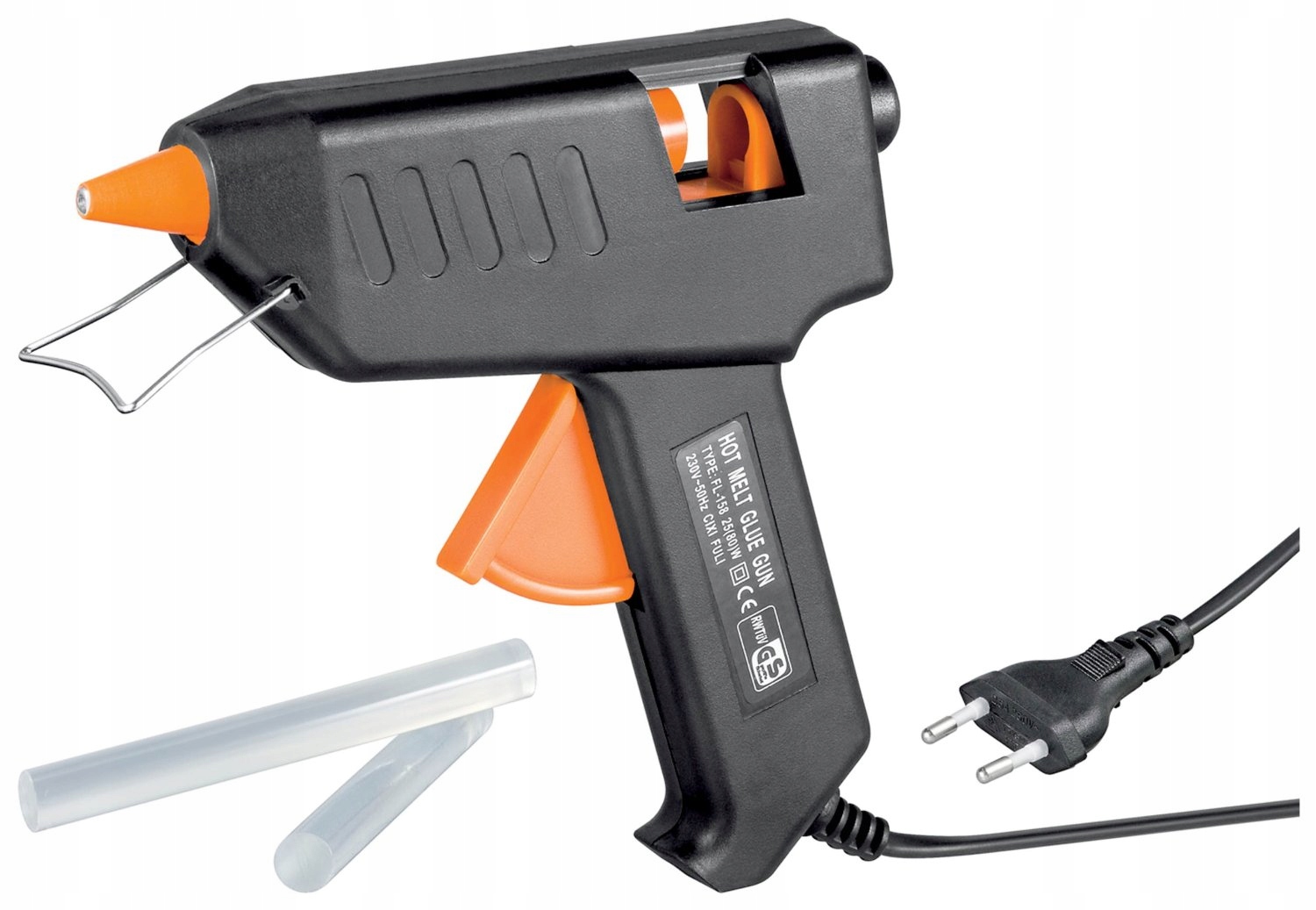 

Duży pistolet do kleju na gorąco 11mm 80W 2 wkłady