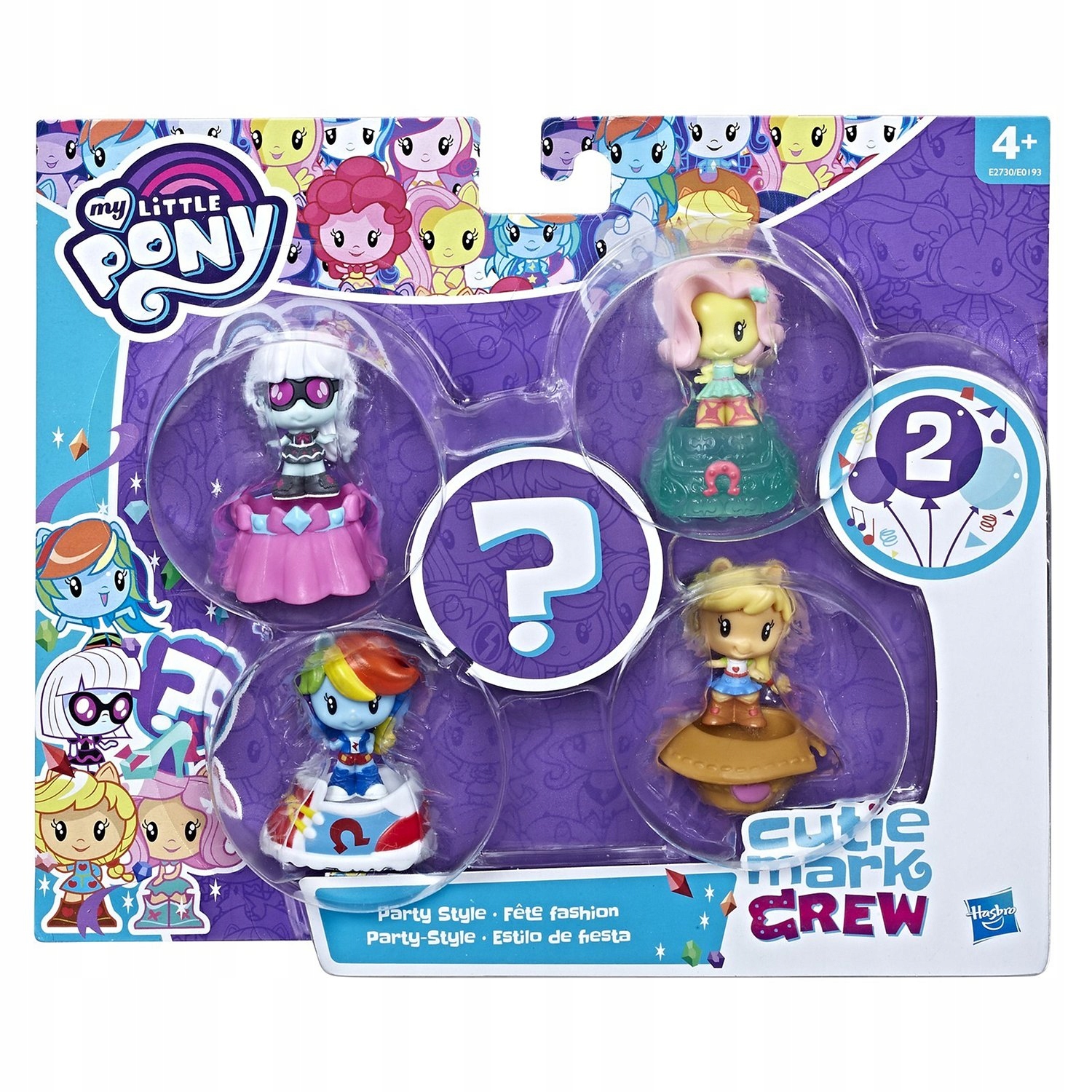

Mlp Pony Zestaw Party Style Surprise 5-PAK E2730