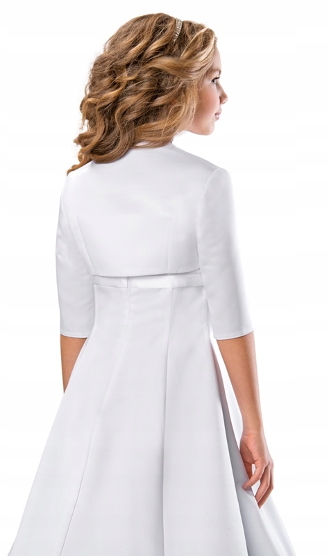 Bolerko komunijne atłas nowe bolerko komunia 146 Rodzaj inny