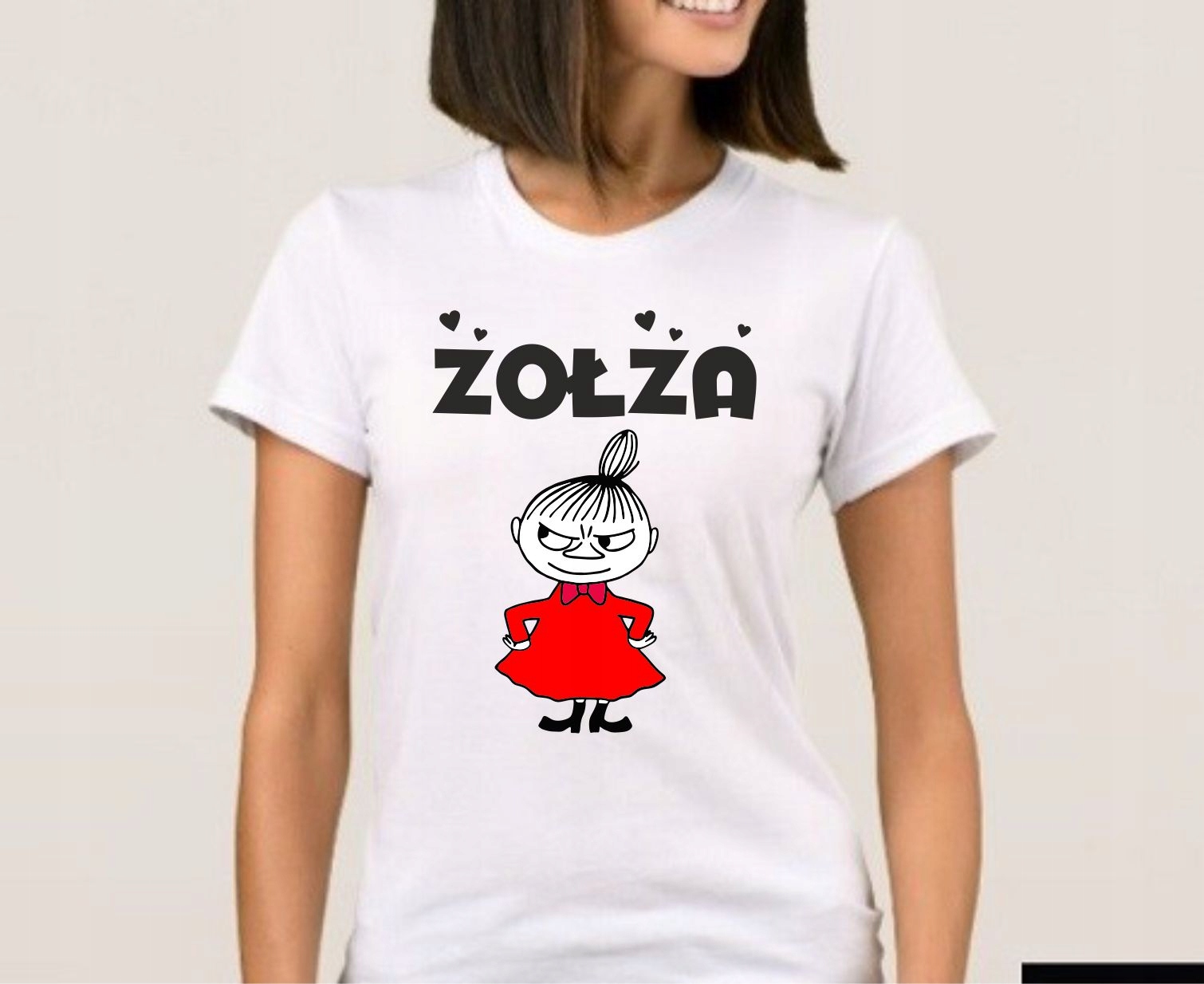 

T-shirt Damski Z Dowolnym Napisem Mała MI R XL