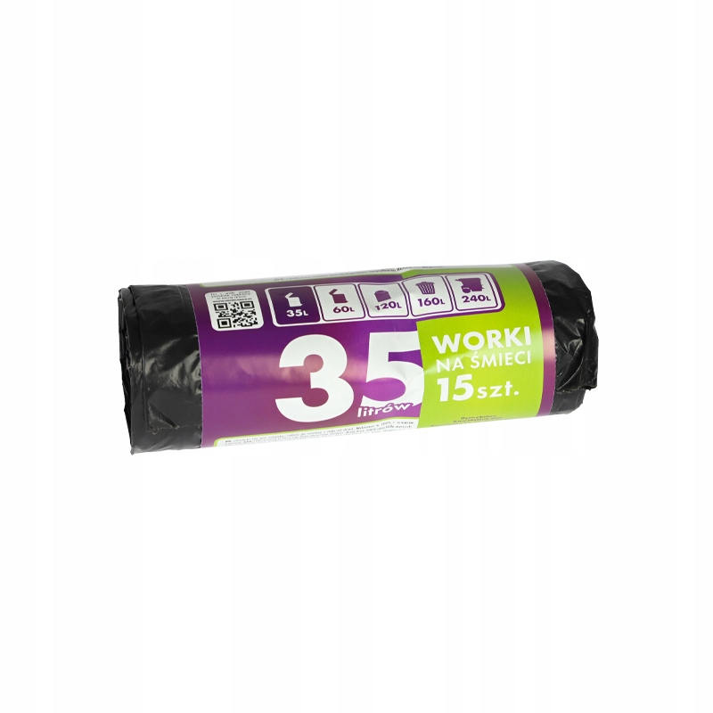 

Worki Na Śmieci 35 L 15 szt. W Rolce