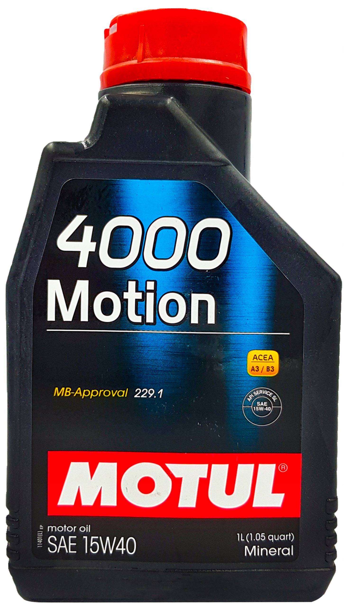 

Motul 4000 Motion 15W40 1L Acea A3/B3 Api Sl/cf