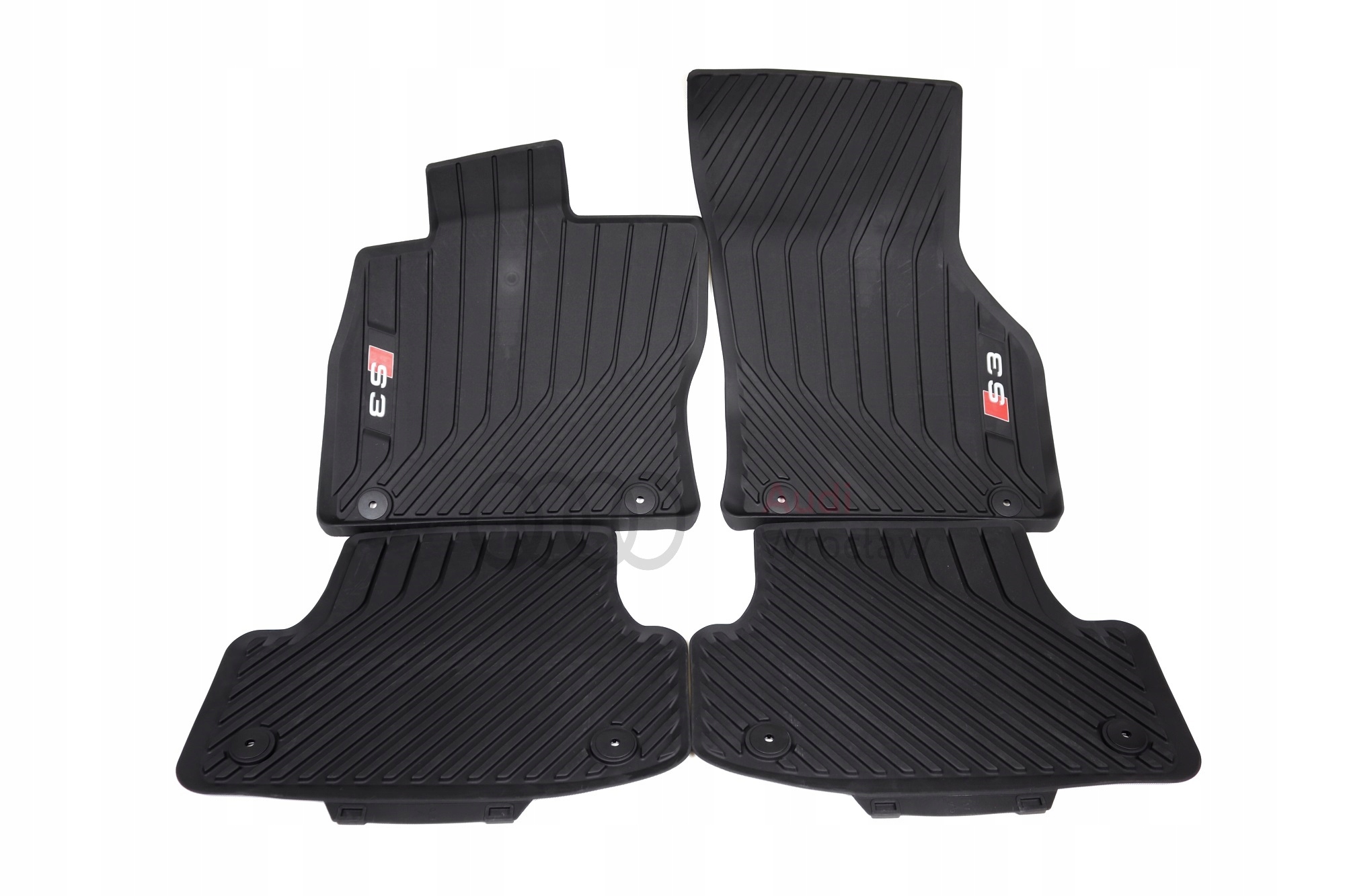 Коврики Audi OE gumowev1061221b041 2 el. + Коврики Audi OE gumowev5061512041 2 el.