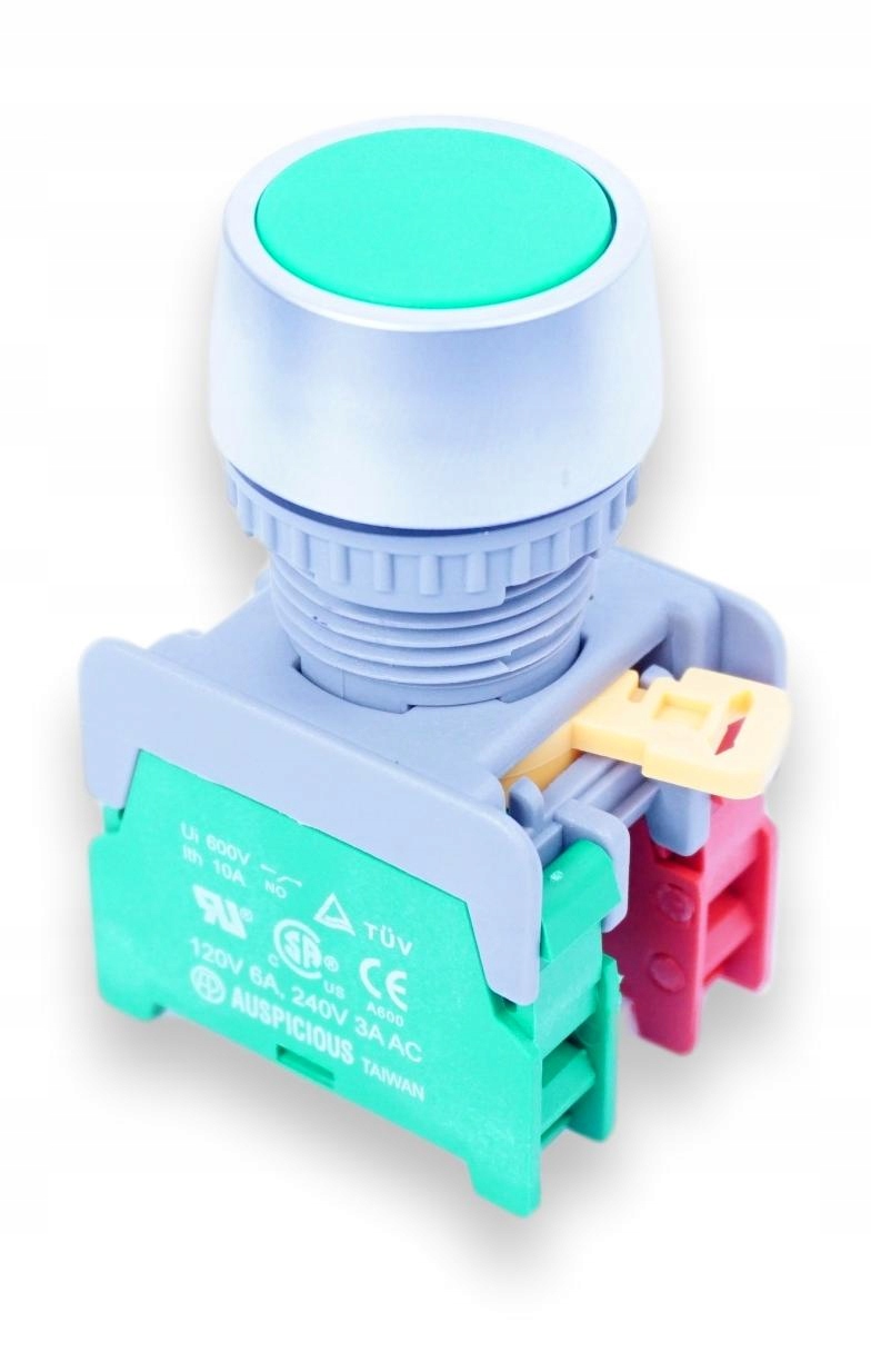 

Przycisk Sterowniczy Zielony Chwilowy fi22mm IP65