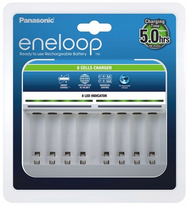 

Ładowarka Panasonic Eneloop BQ-CC63E 8x Aa lub Aaa