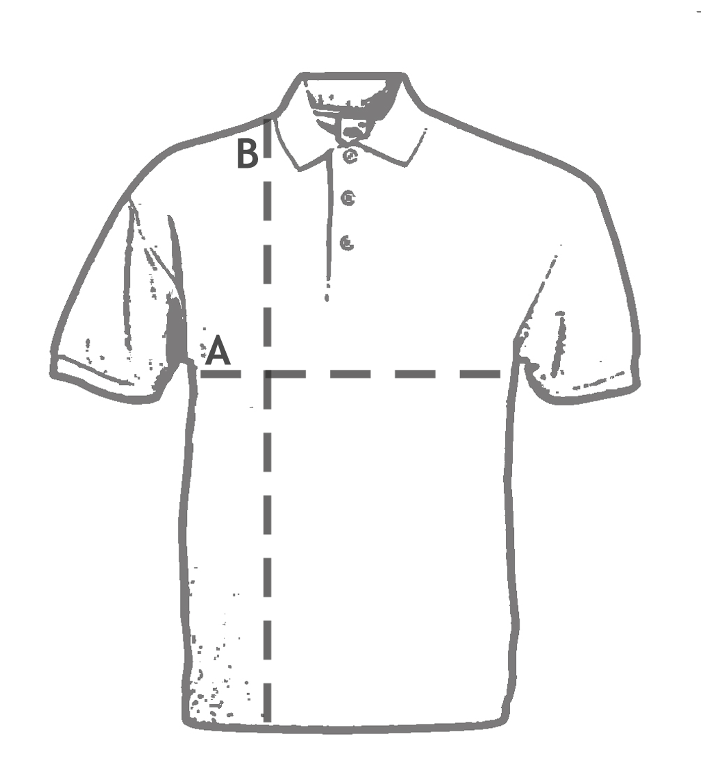 KOSZULKA Polo ORIGINAL Fruit of The Loom gra. L Wzór dominujący bez wzoru