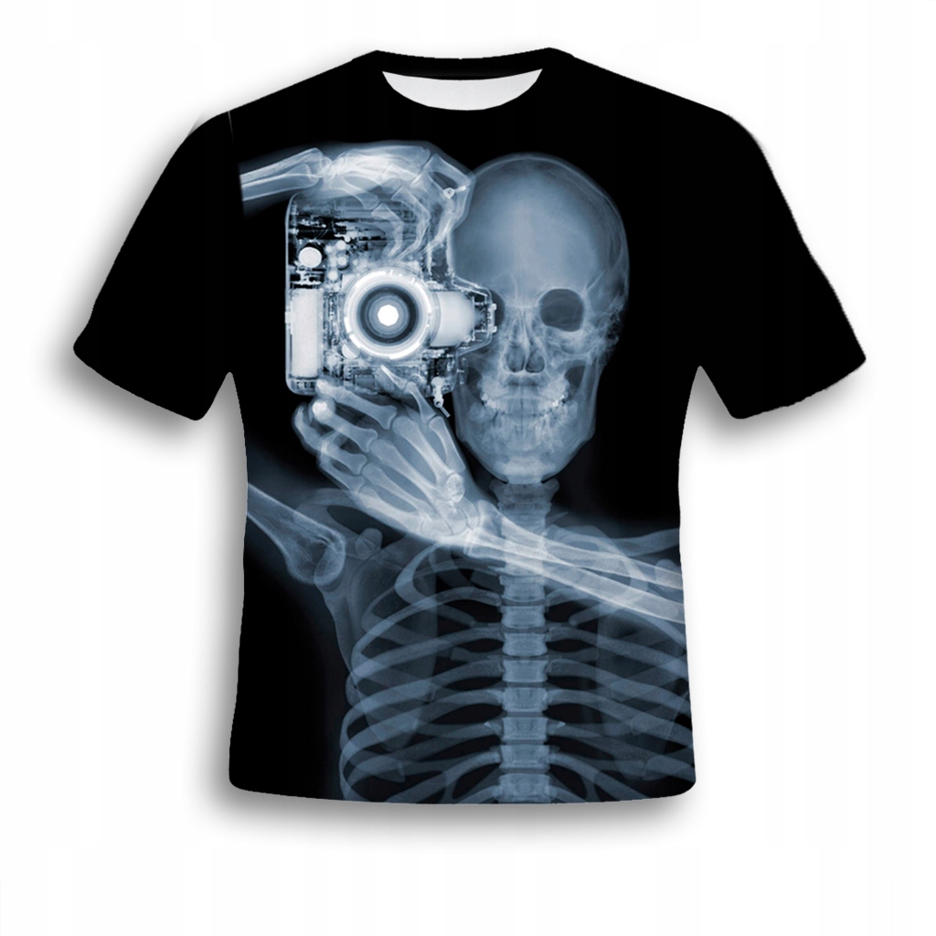 

Koszulka 3D Fullprint T-shirt Rentgen M Trwała Pl