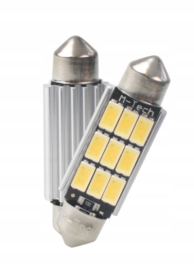 Żarówka LED C5W C10W SV8.5 M-Tech 41mm ZIMNA BIEL Producent M-Tech