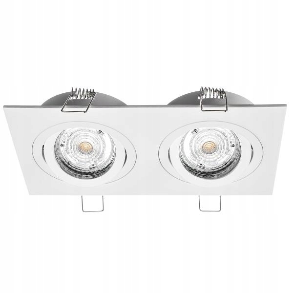 

Oprawa sufitowa wpuszczana Led podwójna biała ruch