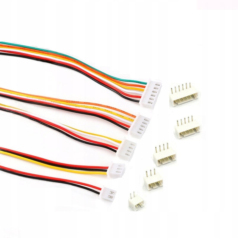 

Jst-xh 2,54mm 2pin Wtyczka z kablami + gniazdo kąt