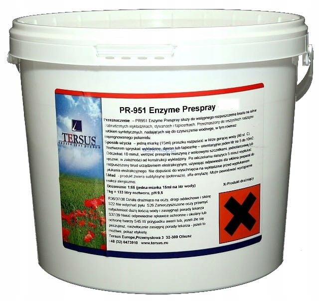 

Tersus Pr951 prespray enzymatyczny 2kg
