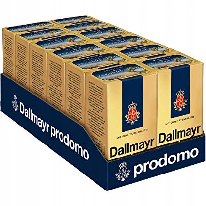 Kawa Dallmayr Prodomo 12 x 500gr mielona De Karton