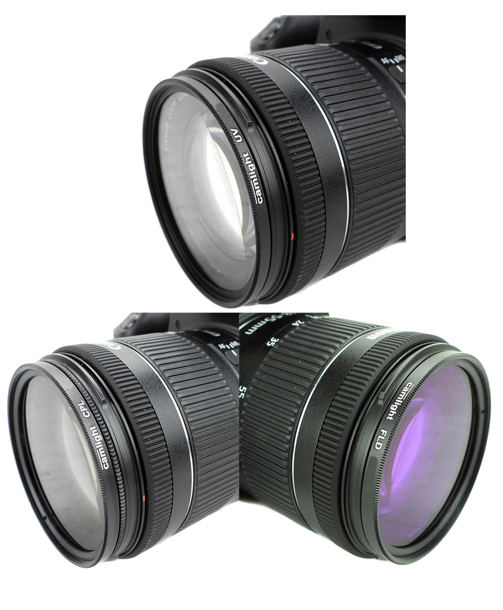 FILTR UV CPL FLD Sigma 17-50 mm f/2.8 EX DC OS HSM Marka Camlight