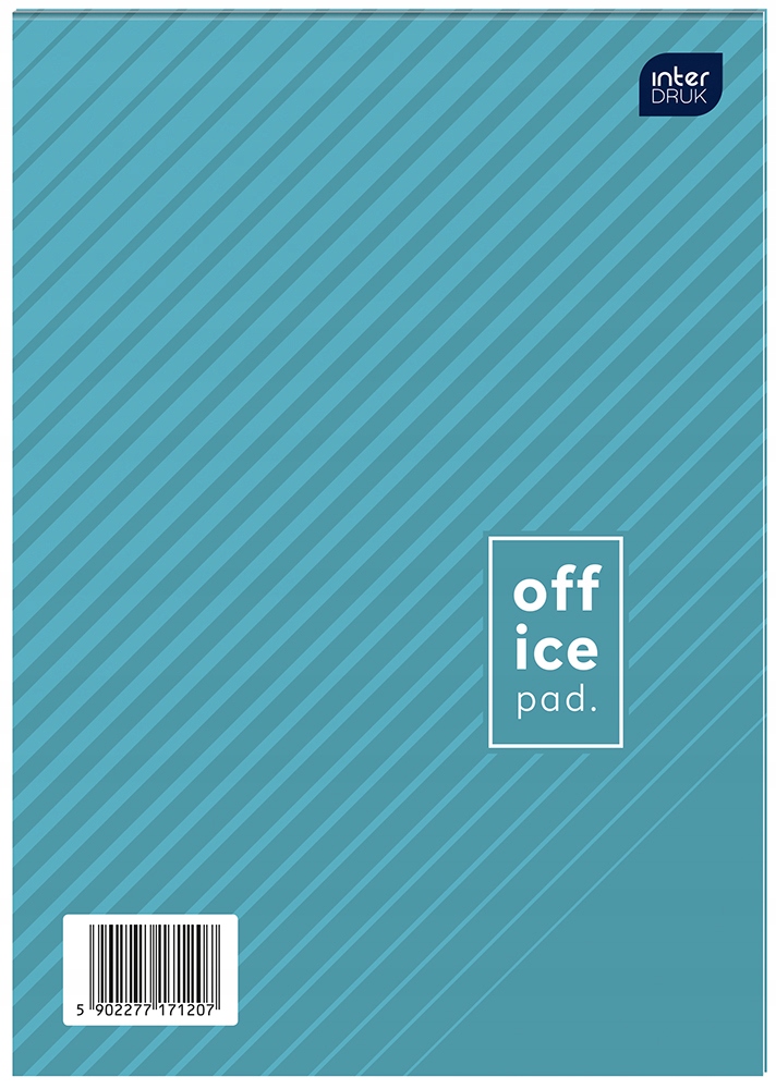 Blok biurowy notes A4/100K w linię klejony Marka Interdruk