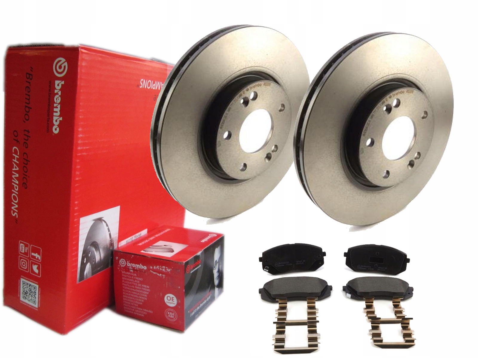 Диски Brembo передні для HYUNDAI I40 IX35 300 мм