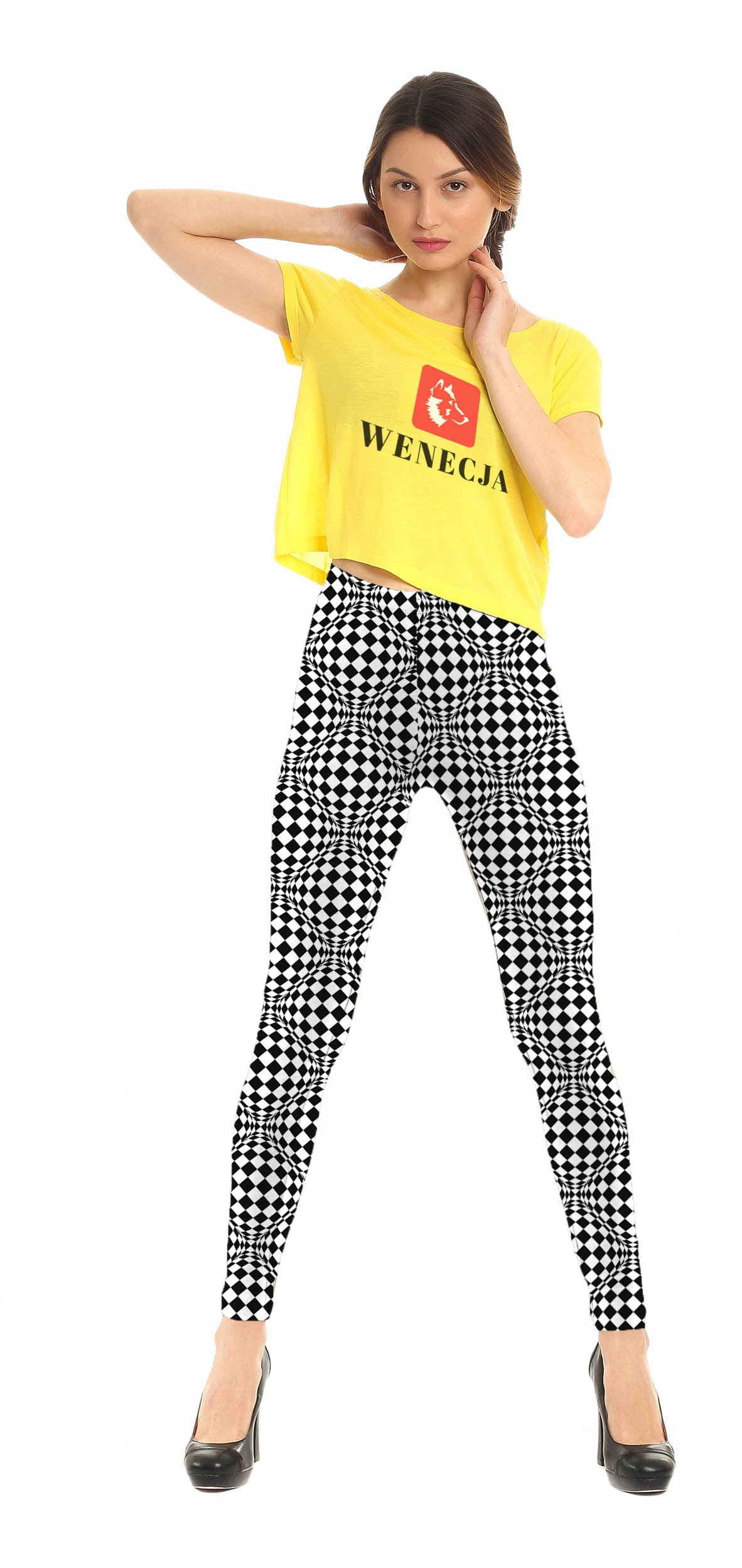 LEGGINSY KALEJDOSKOP FITNESS YOGA SPORTS PL Właściwości szybkoschnące