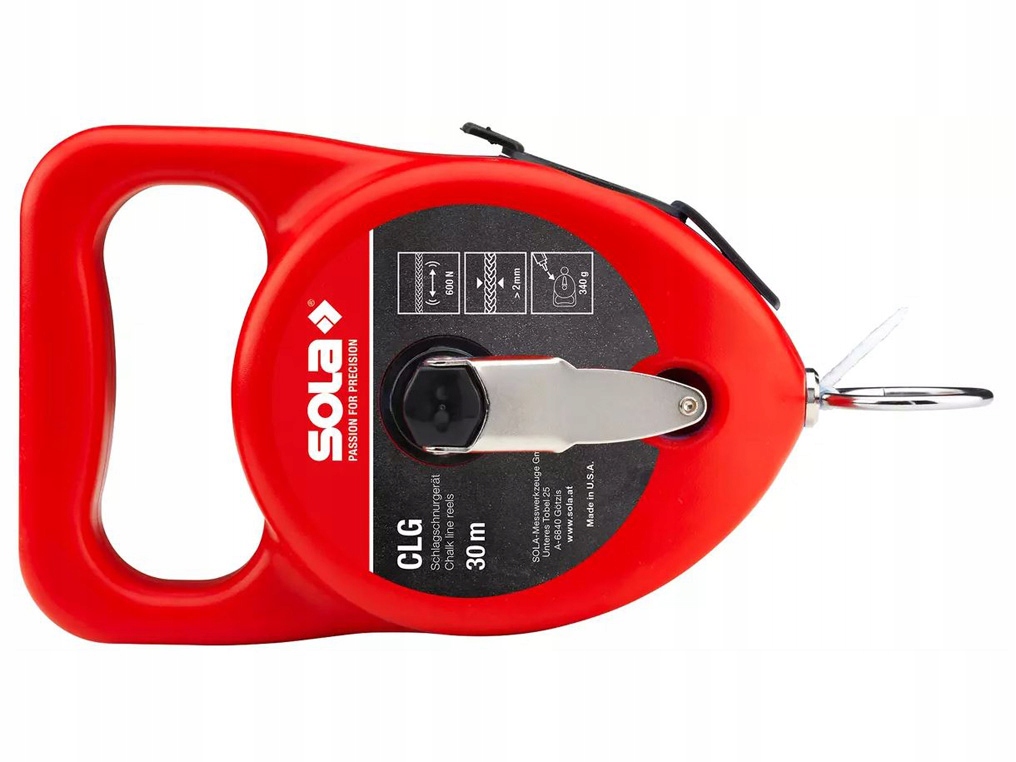 SOLA CLG 30 SET RED sznur traserski 30m Typ sznurek