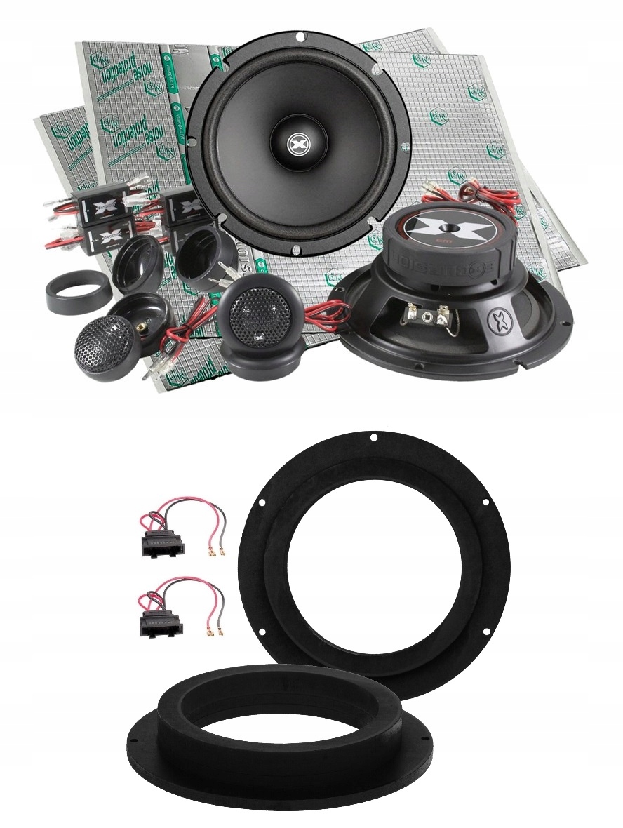 Excursion SX-6C Podložky Reproduktory Vw Transporter T5