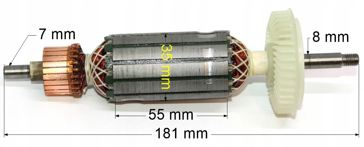 BOSCH ROTOR GWS 9-125 10-125 1000 + KEFE Rôzne značky