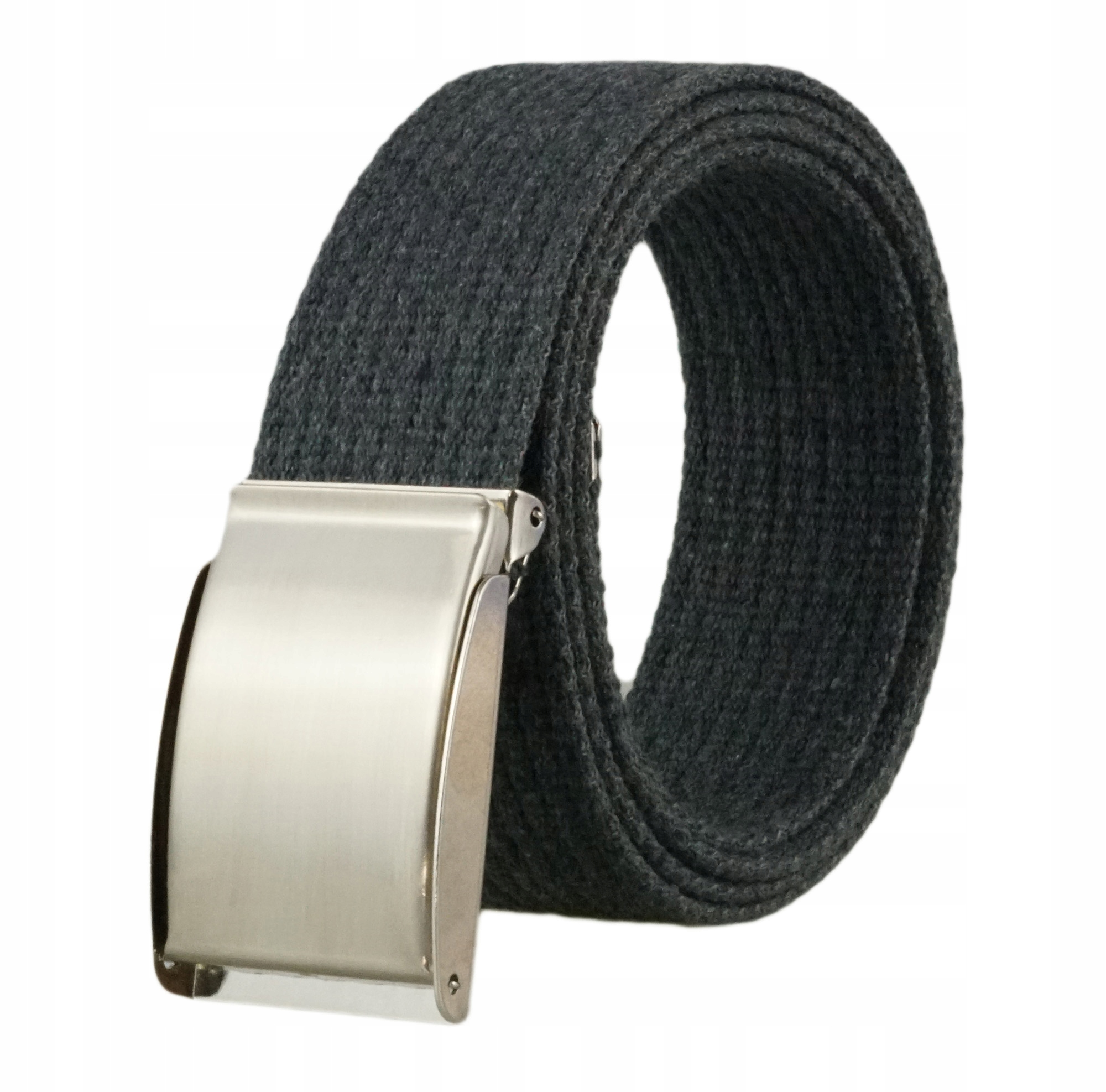 

Pasek Parciany parciak Klamra Z Klapką Szary