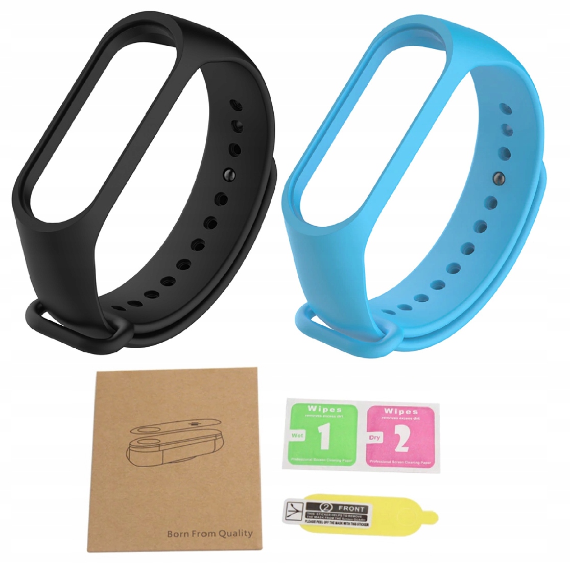 

Xiaomi MI Band 3 Pasek Zestaw 2 Sztuki + Folia