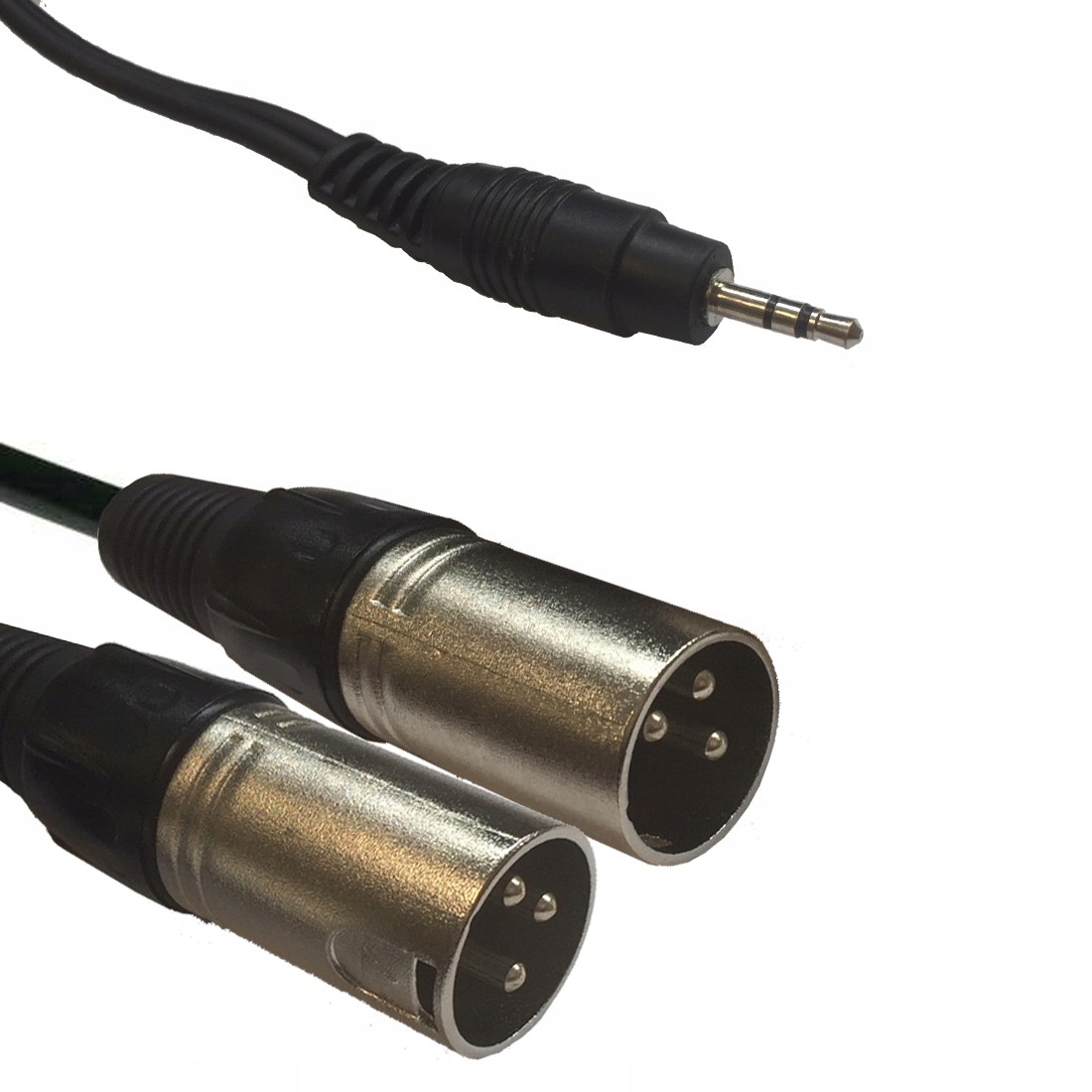 

Kabel Przewód 3,5 Jack Stereo 2x Xlr