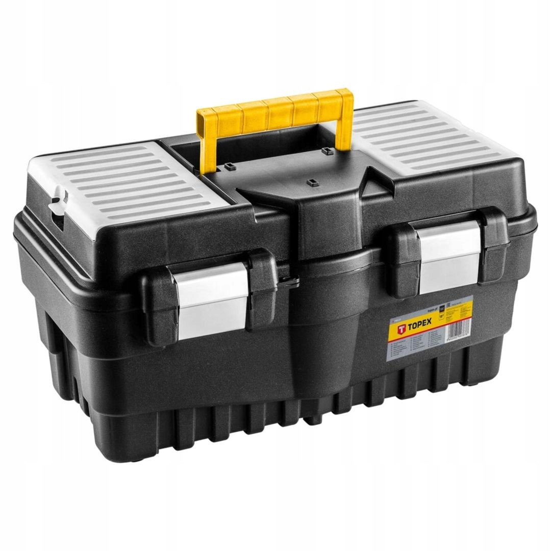 SKRZYNKA NARZĘDZIOWA 22" ZATRZASKI ALUMINIUM