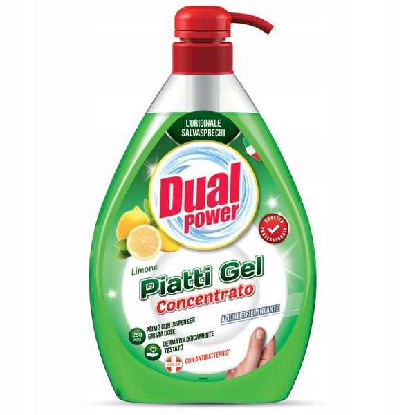 

Dual Power Piatti koncentrat mycia naczyń 1 l