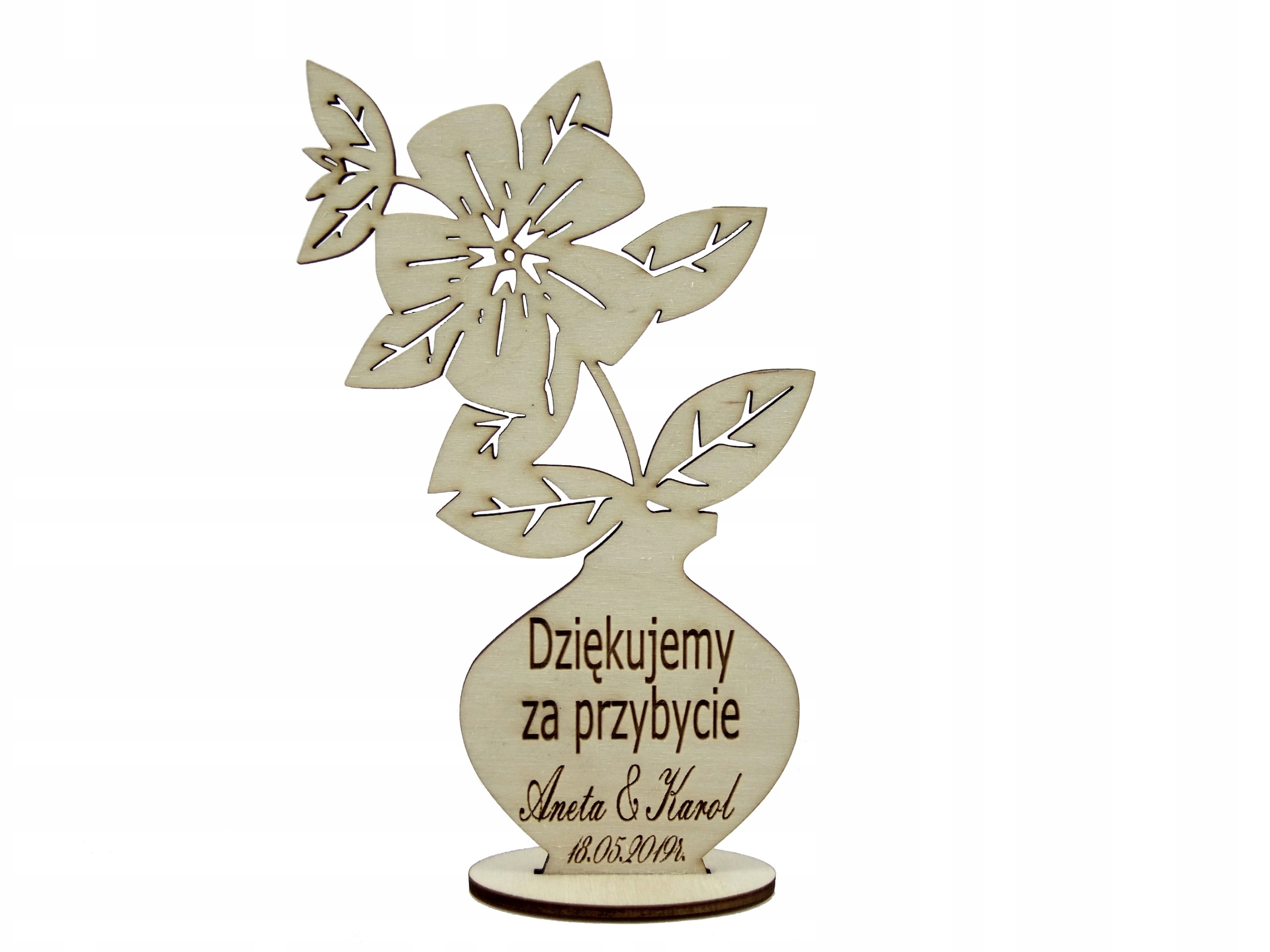 

Winietka I Podziękowanie Za Przybycie Na Wesele