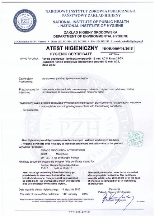 Panele podłogowe 8mm Ontario AC5 3D ALSAFLOOR Producent Alsapan