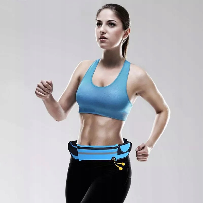 SPORTOWY FUTERAŁ SASZETKA NERKA NA PAS DO TELEFON Wzór dominujący bez wzoru