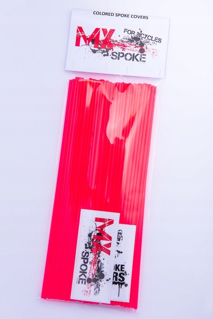 

Nakładki Na Szprychy Rowerowe Czerwony Neon