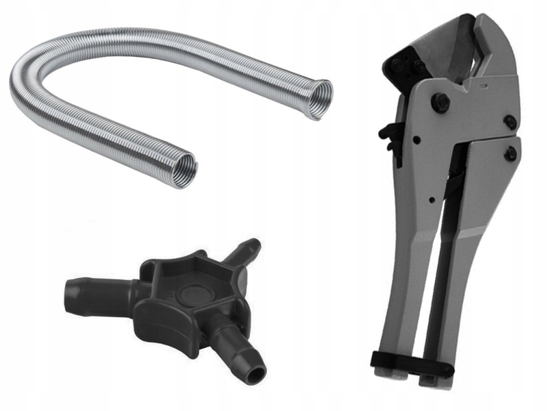 ZESTAW INSTALATORA DO MONTAŻU RURA PEX AL KALIBRATOR NOŻYCE SPRĘŻYNA 16