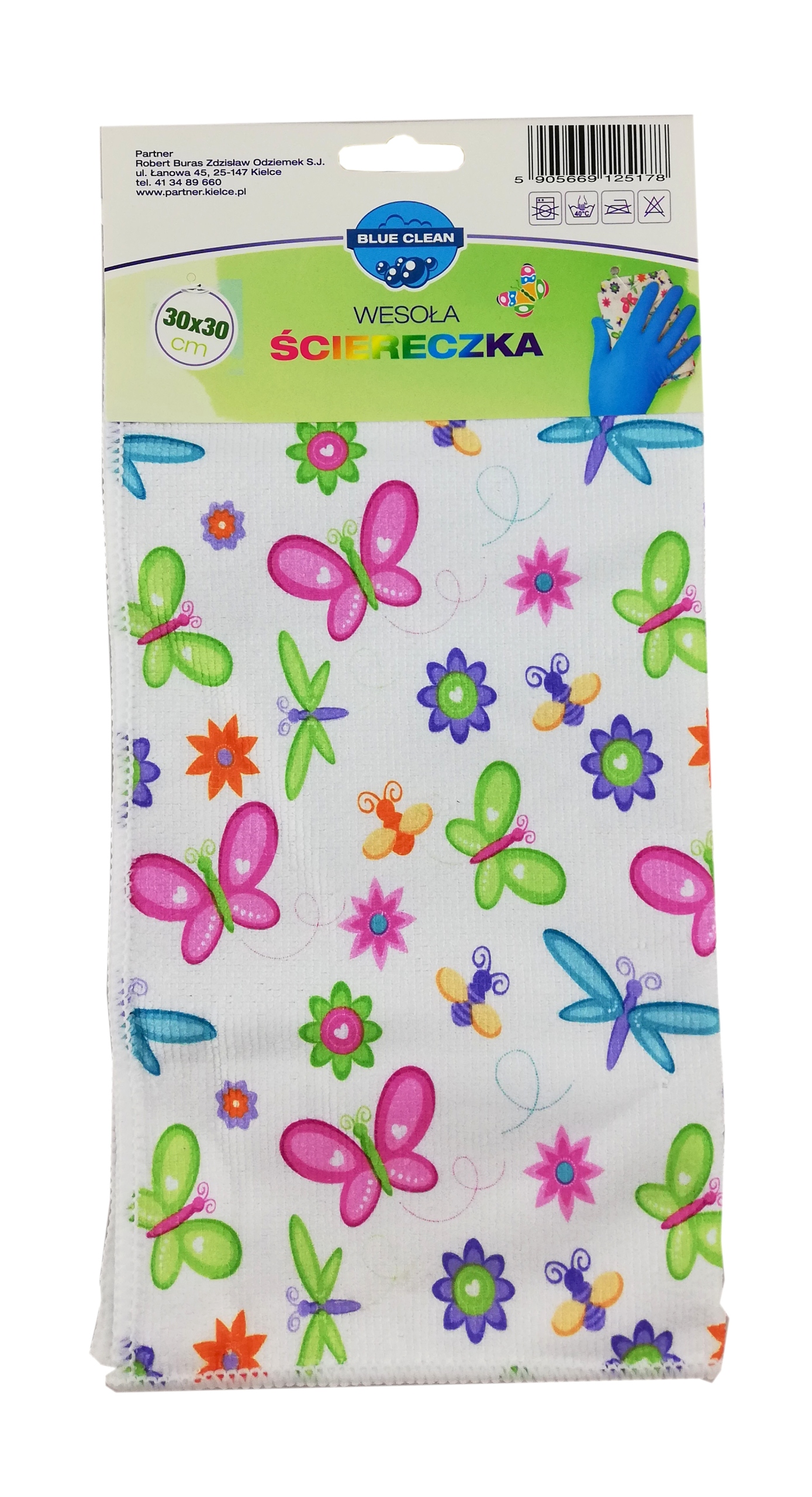 

Ścierka Ścierki z mikrofibry Wesoła Ściereczka