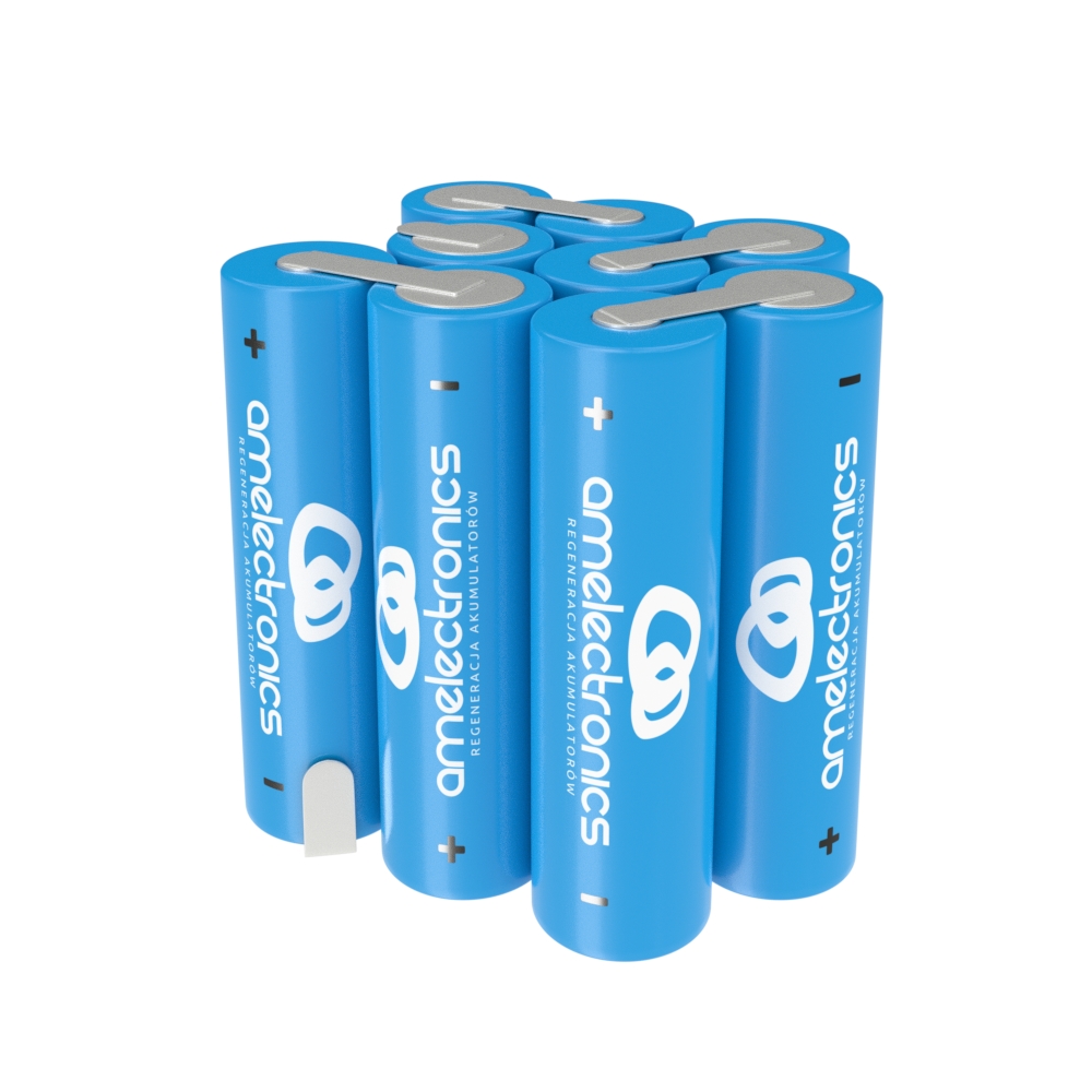 

Pakiet Akumulatorów 9 Ogniw Aa 10,8V 1000mAh Ni-cd