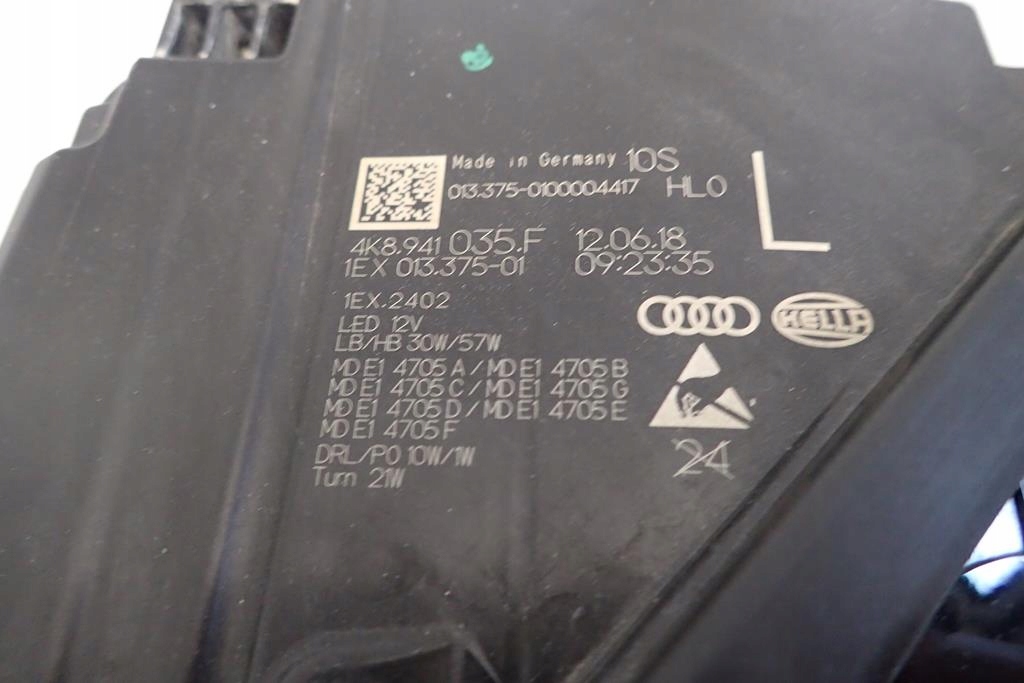 light front left AUDI A7 FULL LED MATRIX 18- 4K8941035F