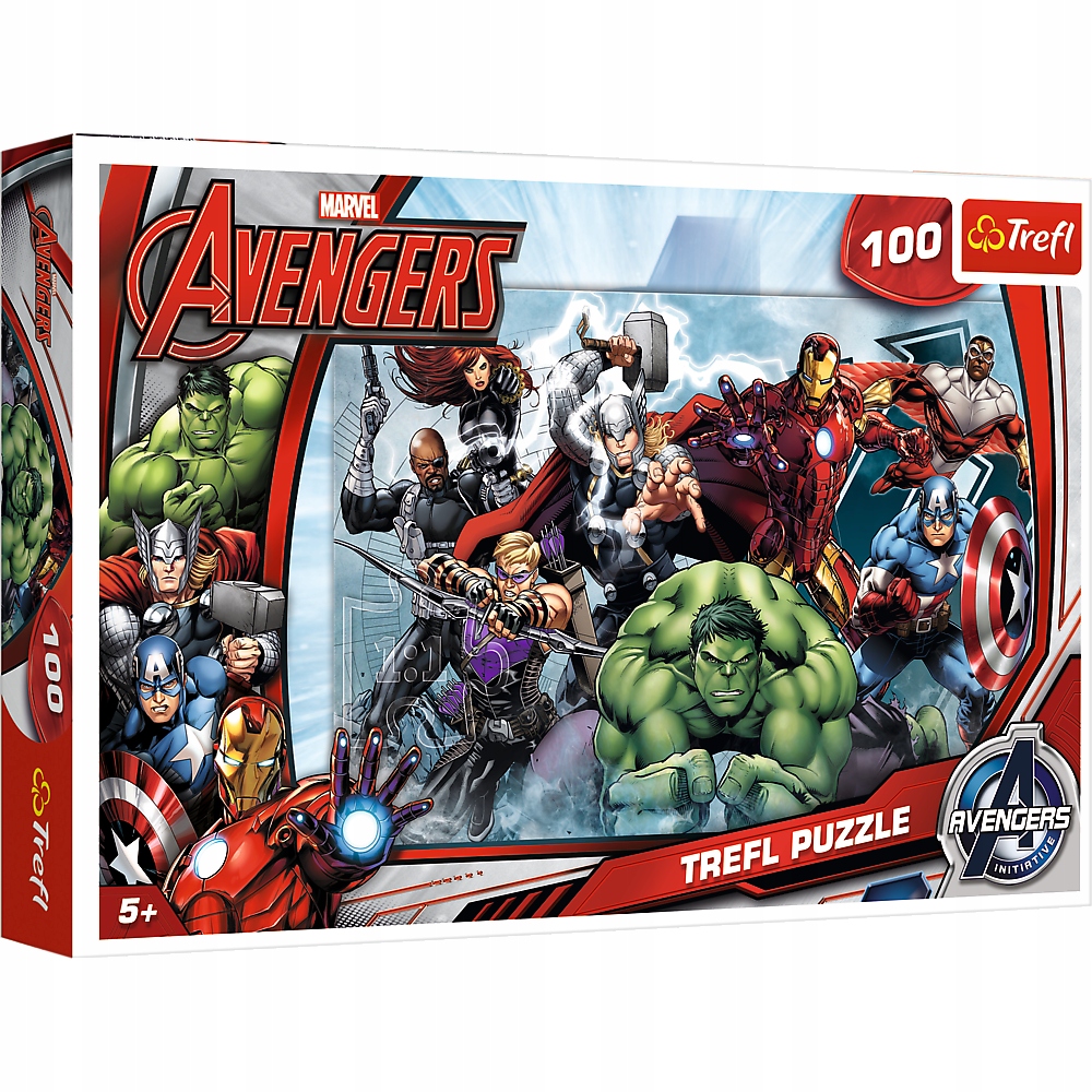 

Puzzle 100 Avengers Do Ataku 16272 Trefl