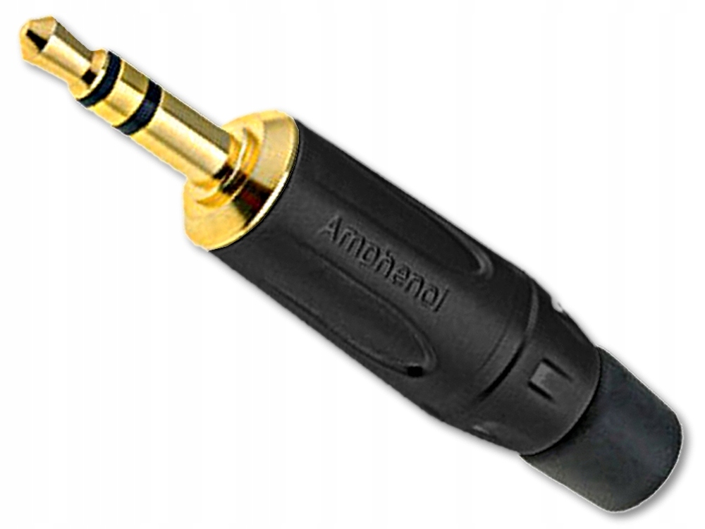

Złącze Mini Jack Amphenol KS3PB-AU Wtyk 3,5mm Trs