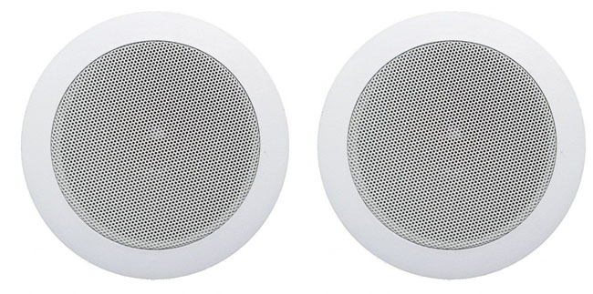 SUFITOWY ZESTAW NAGŁOŚNIENIA RADIO ŁAZIENKOWE 13,5 Model VK QC 40T