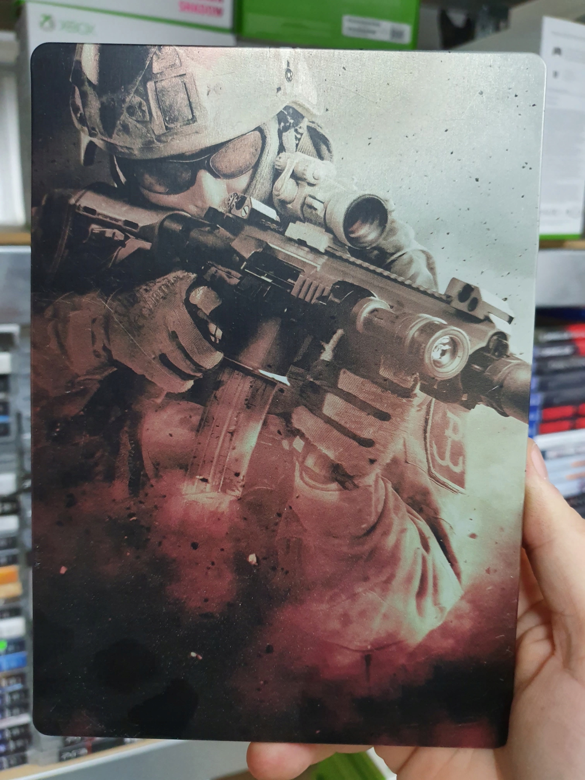 STEELBOOK Z GRY MEDAL OF HONOR WARFIGHTER METALBOX Rodzaj gadżetu gamingowy