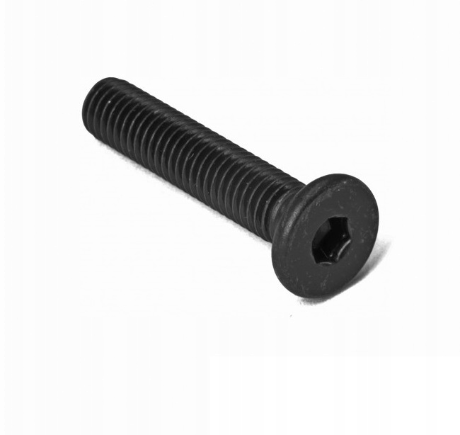 Śruby M5 z płaskim łbem (25szt) 10mm v-slot