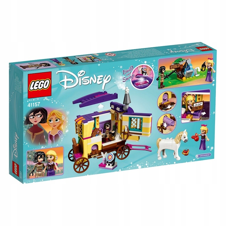 LEGO 41157 DISNEY PRINCESS KARAWANA ROSZPUNKI Marka LEGO